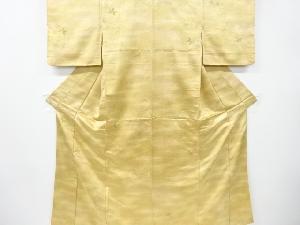 リサイクル　笹楓模様小紋着物